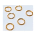 thumbnail image 4 of SHOWERORO 500Pcs Traditional Open Rings for Handmade Crafts Golden Double Circle 6x6mm, 4 of 8