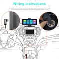 thumbnail image 3 of 10.26 Pulgadas 4K DVR Monitor de Coche Carplay Android Auto Dashboard ADAS Dash Cam Cámaras Duales Navegación GPS WIFI FM IPS Pantalla A, 3 of 5