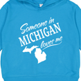 thumbnail image 3 of Inktastic Someone in Michigan Loves Me Toddler Hoodie, 3 of 4