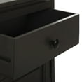 thumbnail image 4 of SAFAVIEH Jett Traditional Solid Storage Cabinet, Grey, 4 of 13