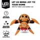 thumbnail image 3 of Decoración de ventana LED con forma de araña hinchable JOYIN para Halloween, de 4 pies, 3 of 8