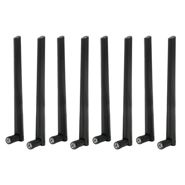 Antena de doble banda G, 8 piezas AC Antena de doble banda R SMA Antena de red Funcionalidad inteligente