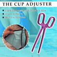 thumbnail image 3 of Cup Adjuster, Light Adjuster Chest Pad Scissors Plastic  For Women For Bikini, 3 of 7