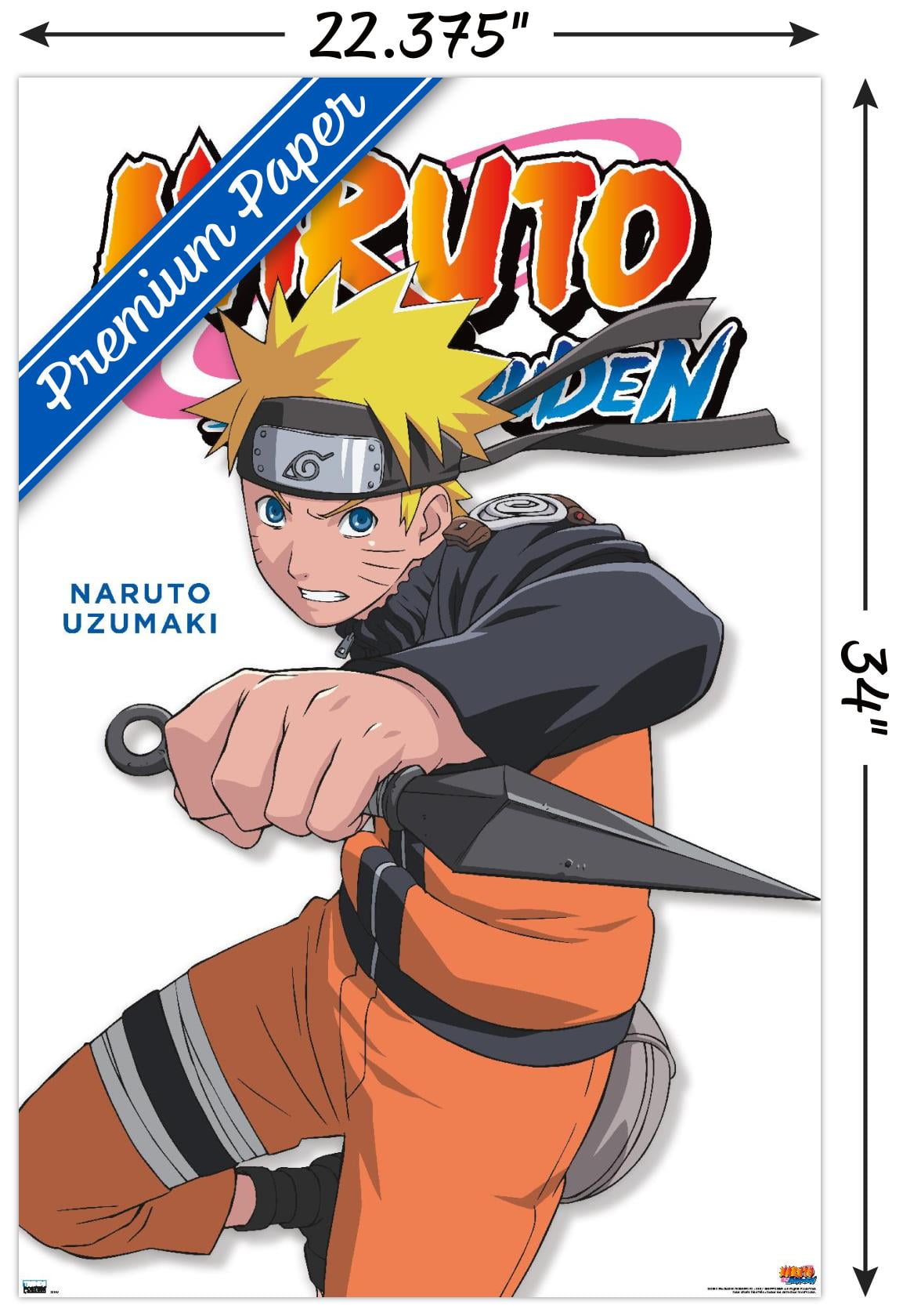 Naruto Shippuden - Naruto Feature Series Wall Poster, 22.375
