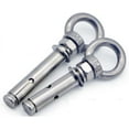 thumbnail image 5 of Ring Eye Bolt,Shoulder Lifting Ring Eye Bolt,304 Stainless Steel Sleeve Anchor Concrete Expanding Rawl Bolts Expansion Eye Bolt Installation Artifact Hook Expansion Screws (Color : M12x80mm 1pc), 5 of 5
