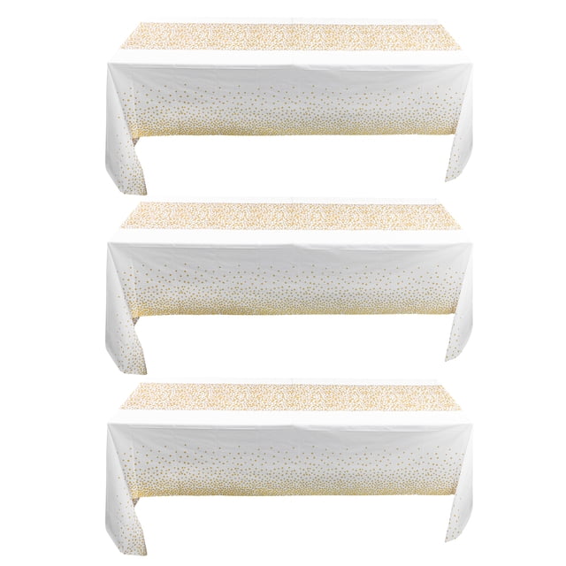 Mantel de comedor de 3 piezas para fiesta de cumpleaños, mantel creativo.