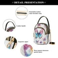 thumbnail image 4 of ALAZA Chain Crossbody Bags for Women Butterfly Shoulder Handbag Phone Purse, 4 of 5
