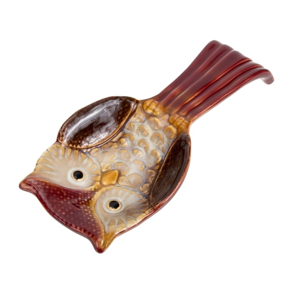 Shovel Storage Rack Novelty Spoon Rest Buffet Serving Utensils Red