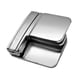 thumbnail image 2 of Ajustador de cintura ajustable para pantalones, para mujeres y hombres. Plata, 2 of 9