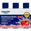 Equate Strawberry Nutritional Shake, 48 fl oz