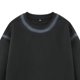 thumbnail image 4 of Ceisia Men's All Seasons Casual Solid Color Round Neck Long Sleeve Shirt - Comfortable Daily Outdoor Gift Wear, 4 of 4