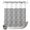 Black, White, variant on No Hook Shower Curtain, Black White Shower Curtains for Bathroom with See Through Top Window, Modern Abstract Art Farmhouse Waterproof & Washable Bath Curtain Extra Long 72"x96"