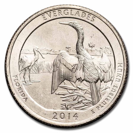2014-P ATB Quarter Everglades National Park BU