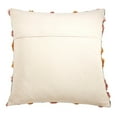 thumbnail image 3 of Fennco Styles Bohemian Block Print Tufted 100% Cotton Decorative Throw Pillow, 3 of 10