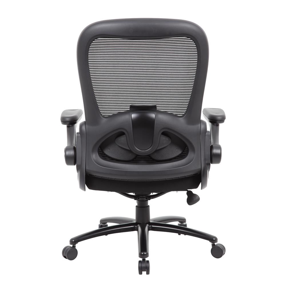 Boss Office Products Big and Tall Mesh Heavy Duty Chair, 400 lb weight capacity