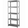 Space Solutions 5-Shelf Unit, Galvanized Steel and Particleboard