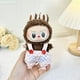 thumbnail image 3 of Mini ropa de peluche para muñecas, traje de 17cm, accesorios para Kpop, Exo, Labubu I II, Idol, monos a cuadros, ropa de regalo, 3 of 5