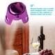 thumbnail image 2 of Tapón de botella de vino espumoso de acero inoxidable, corcho decorativo de champán, bebidas a prueba de fugas, protector de vino, púrpura Scienceny HA008903-03, 2 of 6