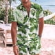thumbnail image 2 of Conjunto de ropa de playa hawaiana para hombre Conjunto de 2 piezas de camisa bohemia de verano y pantalones cortos Pompotops  oipoqjl51240, 2 of 9