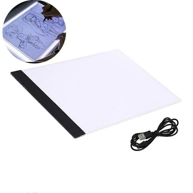 Eco-Friendly Acrylic Led Copy Board, Ultra-Thin Design For A5 Portable Led Light Box With Adjustable Brightness, Perfect For Diamond Painting And