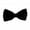 Black, variant on ievspot  Men Bow Tie Detachable Design Adjustable Fit Solid Color Formal Bow Tie Business Suit Coat Bow Tie Accessory