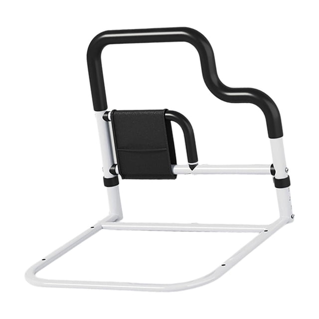 Rails de cama para adultos mayores seguros con barra de doble agarre para mayores