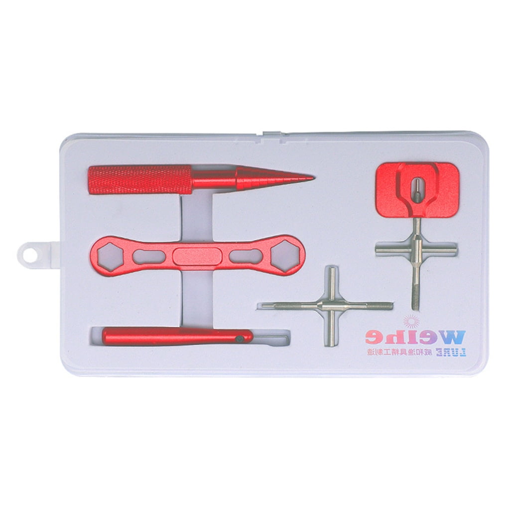 ZPAQI 5Pcs Fishing Tool Repair Tool Fishing Reel Maintenance Kits Maintenance Tool