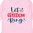 thumbnail image 4 of Inktastic 4th of July Let Freedom Ring with Stars Boys or Girls Long Sleeve Toddler T-Shirt, 4 of 5