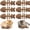 6 PCS-2, variant on Catnip & Silvervine Chewing Sticks — Natural fish-bone shaped dental sticks for cats to chew, lick, and bat around.