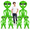 2 Pack Large and 4 Pack Small, variant on 6 Pack 63 Inch Giant Inflatable Alien 31.5 Blow Up Green Balloon For Space Party Decorations Ufo Theme Spacesbirthday Eastermas Ho