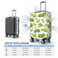 thumbnail image 2 of Luggage Cover Anti Scratch, Cute Fresh Limes Elastic Suitcase Protector Fits 18-32 Inch Luggage, 2 of 2