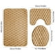 thumbnail image 2 of Juego de alfombrillas de baño de espuma | 3 piezas con base antideslizante | Suaves, absorbentes y lavables a máquina | Gris, beige o café, 2 of 6