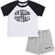 thumbnail image 1 of Gerber Geber NFLTeam - Conjunto de camiseta y pantalones cortos unisex para bebé, 12 meses, 1 of 1