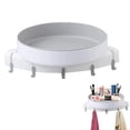thumbnail image 1 of Giratorio Para Baño, Estante De Almacenamiento Giratorio Multifuncional, Caja De Almacenamiento De Cosméticos Sin Perforaciones, Bandeja De Almacenamiento De Acabado De Cocina Kearding HA046097-01, 1 of 6
