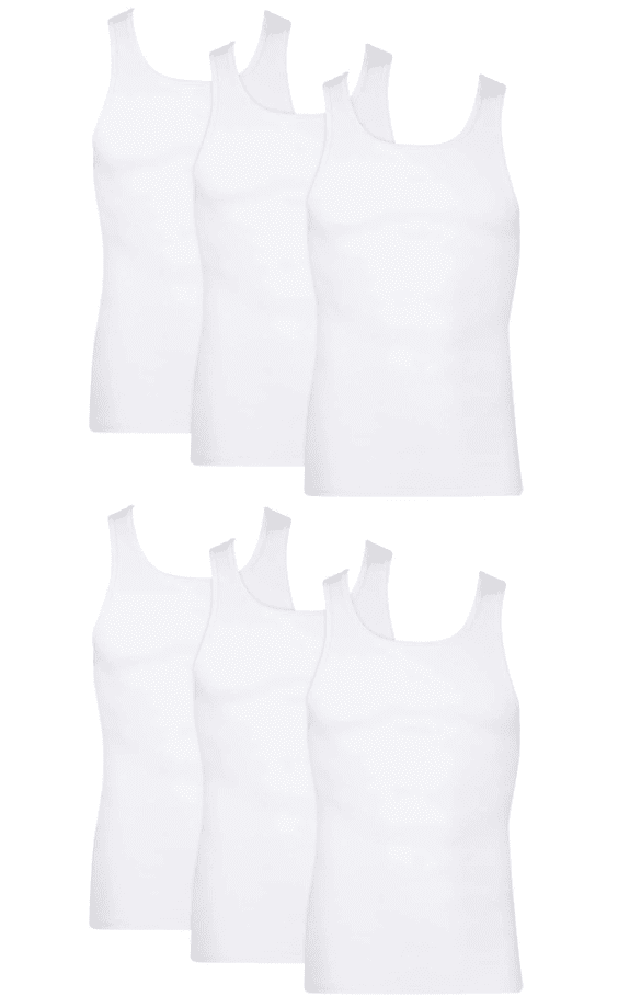White - 6 Pack