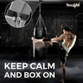 thumbnail image 4 of YES4ALL Capacity I-Beam Clamp Hanger & Stainless Steel Punching Bag Hanger with 4 Snap Hooks for Heavy Bag, Gym Swing, Trapeze, and Hammock, 4 of 7