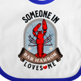 thumbnail image 4 of Inktastic Someone in Bar Harbor Maine Loves Me Boys or Girls Baby Bib, 4 of 4
