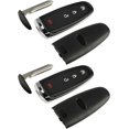 thumbnail image 1 of HAHDAXIA Shell Case Key Fob Keyless Entry Remote fits Ford Edge Expedition Explorer Flex Focus Taurus Lincoln MKX MKS MKT Navigator 2011 2012 2013 2014 2015 2016 (M3N5WY8609), Set of 2, 1 of 2
