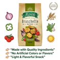 thumbnail image 2 of Maretti Bruschette Chips, Mediterranean Vegetables, 5 oz Bag (Pack of 2) – Crispy Oven-Baked Bread Circles with Authentic Italian Herb & Veggie Seasoning, 2 of 6