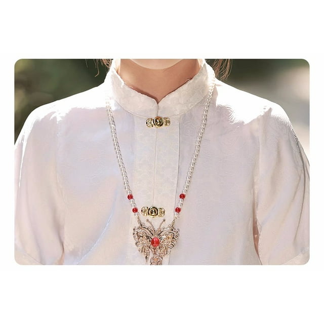 Jupe Visage de Cheval pour Filles Style Traditionnel Chinois Robe Hanfu Été Style Tang Jupe FJH