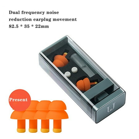 

Xiaomi Jordan&Judy Soundproof Earplugs Mute Professional Noise Reduction Light Soft Silicone Sleeping foam Travel Earplugs