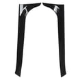 thumbnail image 2 of Rear Window Side Spoilers, Back Window Wing Trims Aerodynamic Gloss Black  For Modification, 2 of 8