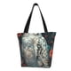 thumbnail image 1 of Disketp Moon Flower White Owl Bolsa de Hombro Casual para Mujer, Bolso Cruzado para Compras, Viajes y Uso Diario, 1 of 6