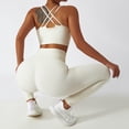 thumbnail image 1 of Leggings De Entrenamiento, Pantalones De Yoga Elásticos Suaves Con Elevación De Cadera Transpirables Para Mujeres Para Correr En Bicicleta, 1 of 6