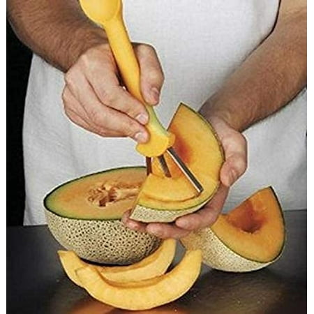 

Melon Slicer Cutter And Seed Remover For Watermelon Honeydew Cantaloupe etc