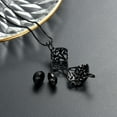 thumbnail image 3 of Cube Tree of Life with Mini Urns for ashes cremation pendant keepsake necklace, 3 of 6