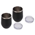thumbnail image 2 of Vaso aislado al vacío de doble pared regalos exquisitos vaso de vino aislado fácil de limpiar para la oficina ANGGREK Otros, 2 of 8