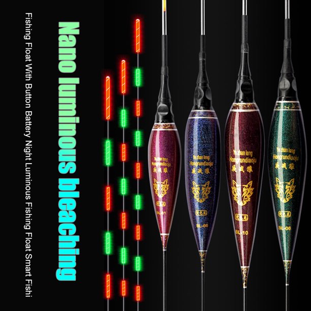 Flotador De Pesca Nano Luminous Pesca Flotador Cebo Boya Carpa Electrónica Aparejos de Pesca Nocturna Herramientas