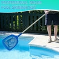thumbnail image 5 of Pool Cleaning Tools,Swimming Pool Leaf Skimmer Net,Telescopic Aluminum Pole 4 Sections,Fine Mesh Net for Leaves Debris,Professional Pool Maintenance Equipment, 5 of 7