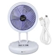 thumbnail image 2 of Silent Cooling USB Travel Fan, ABS Noiseless USB Desk Fan  for Dormitory, 2 of 8